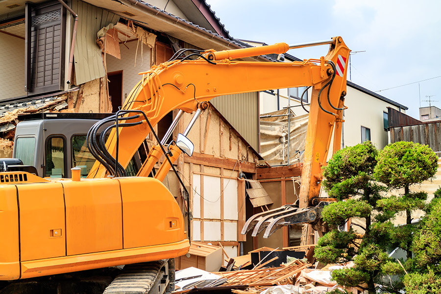 建物の取り壊しによる滅失登記